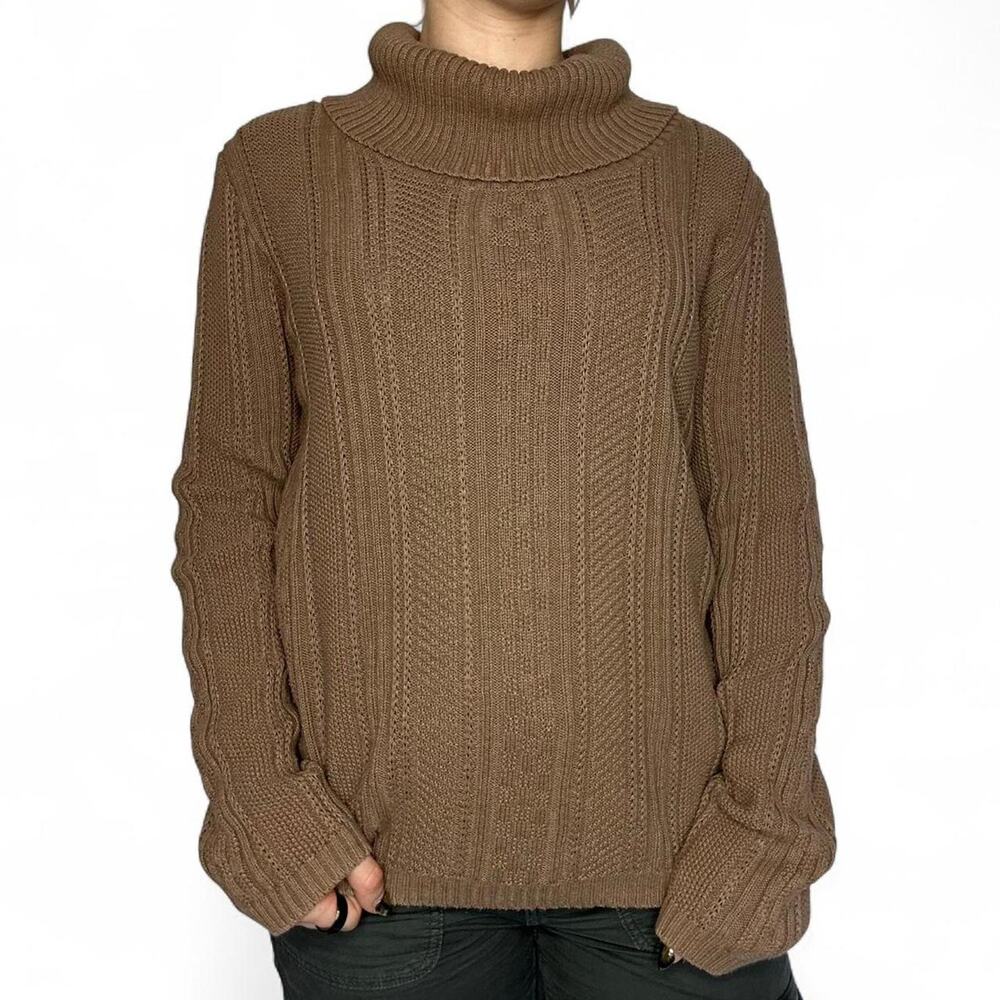 🤎✨ Croft & Barrow Chunky Knit Turtleneck Sweater ✨🤎